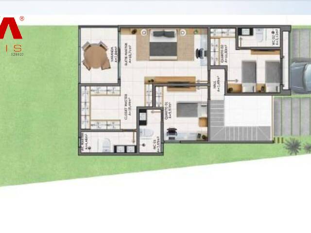 #3371 - Casa em condomínio para Venda em Eusébio - CE