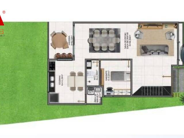 #3371 - Casa em condomínio para Venda em Eusébio - CE