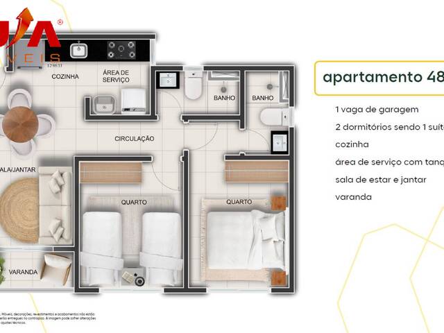 #4450 - Apartamento para Venda em Eusébio - CE - 2