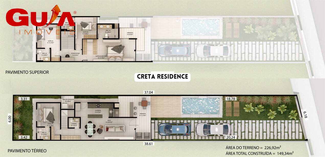 Casa, 4 quartos, 118 m² - Foto 4