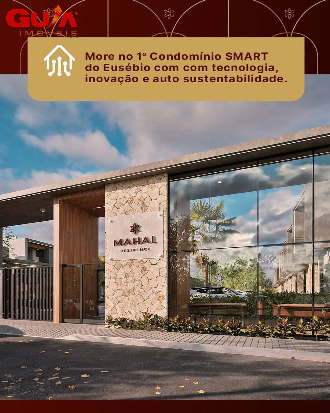 Mahal Residence casa em condomínio com 3 e 4 Suítes