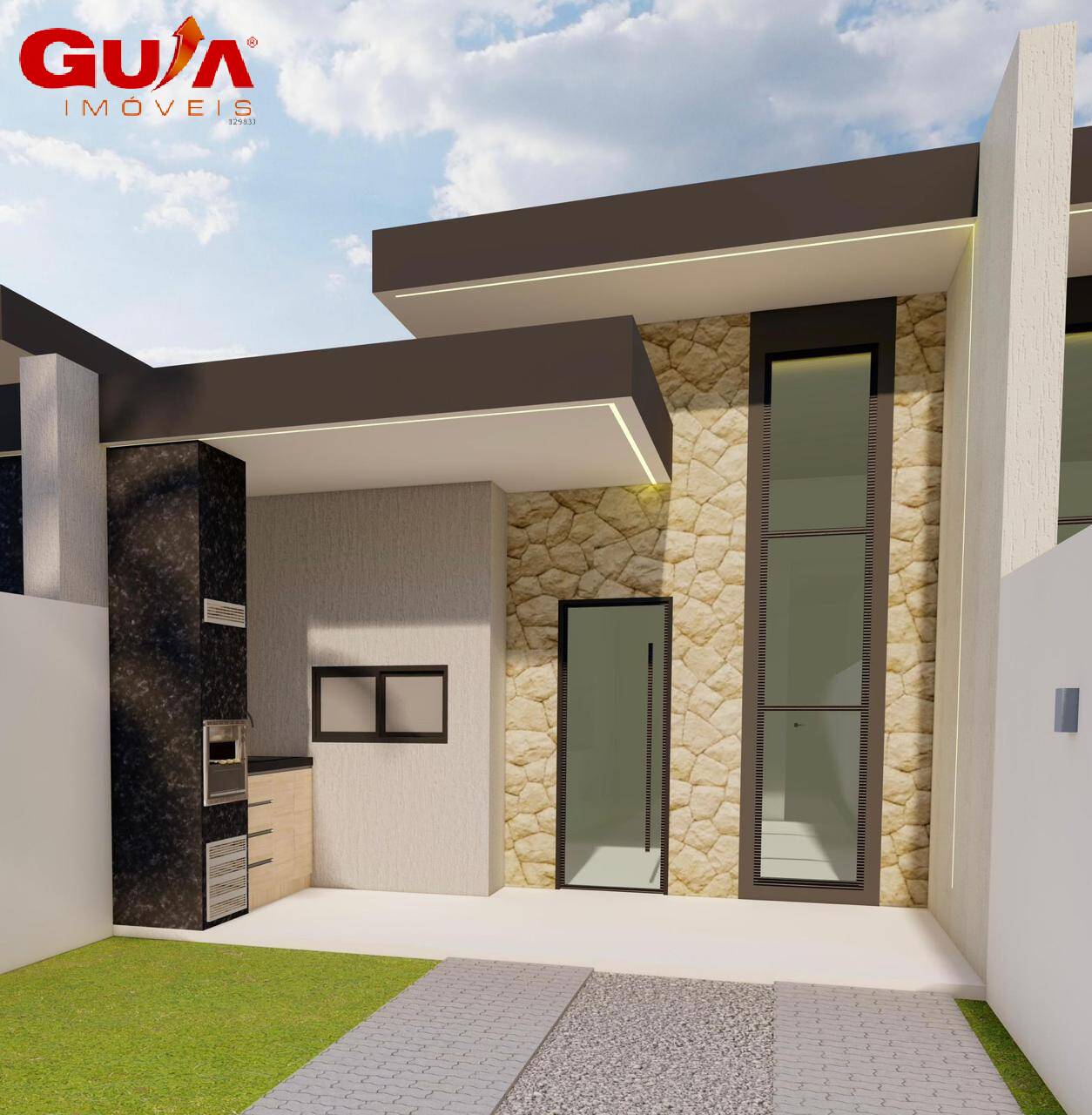 Casa, 2 quartos, 75 m² - Foto 1