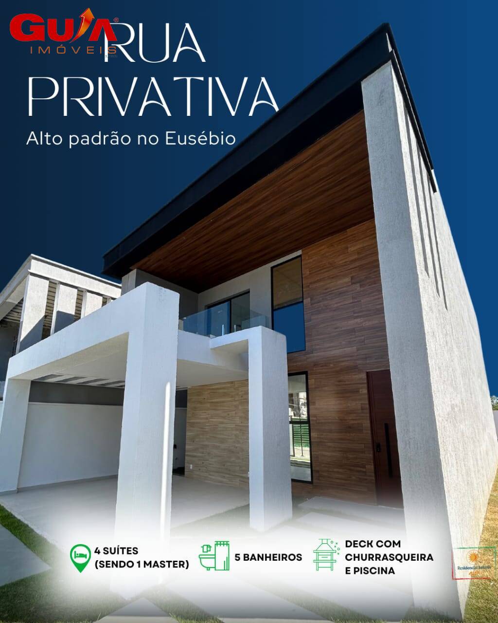 Casa de Condomínio, 4 quartos - Foto 2