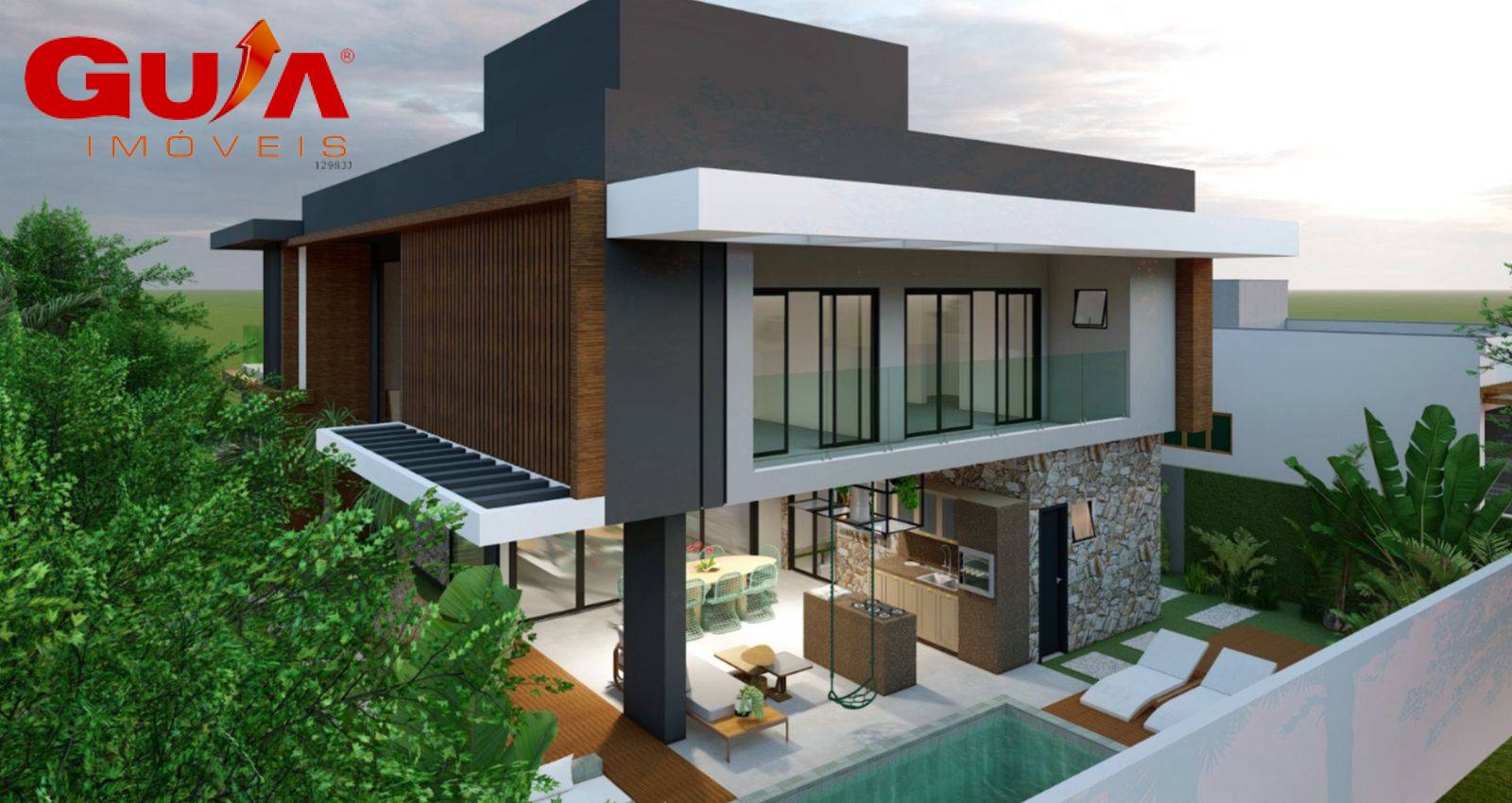 Casa de Condomínio, 5 quartos - Foto 2