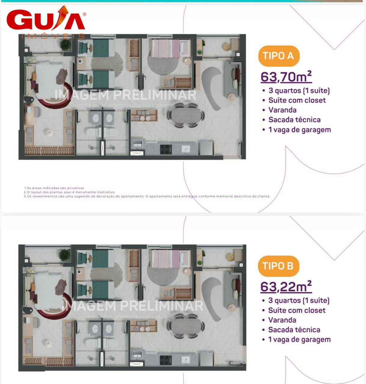 Apartamento, 3 quartos - Foto 5