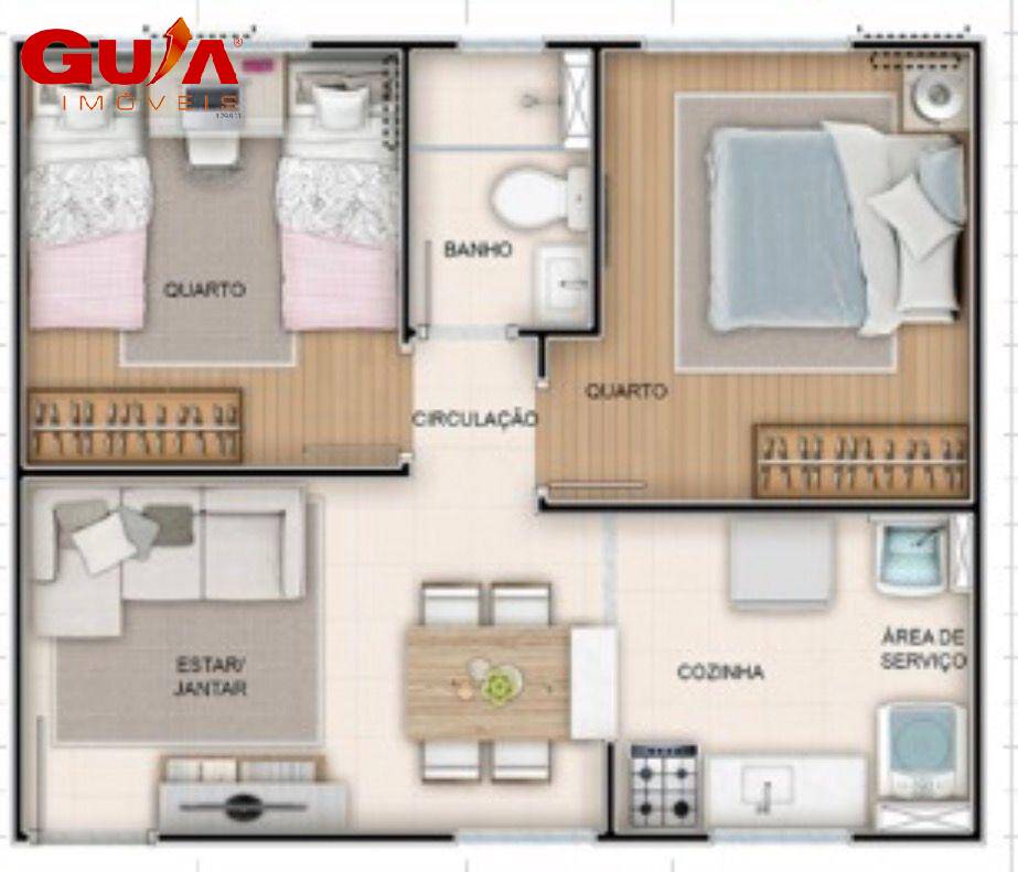 Apartamento, 2 quartos, 41 m² - Foto 14